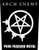 XLG Arch Enemy Pure Fa ing Metal Back Patch Music Logo Sew On Applique Patch