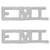 Smith  and  Warren 1 2 inch  E.M.T Collar Insignia Nickel Finish