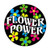 C and D Visionary DSX Flower Power 1.25 inch  Button_ 6_Piece_ _B_5675_