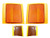 APA Replacement Upper Side Marker Reflector 1994 1995 1996 1997 1998 1999 2000 2001 2002 C K 1500 2500 3500 Suburban Blazer Tahoe Pair Side 5977460 5977459 GM2551143 GM2550143