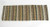 Mineral Stripe Southwestern Chindi Design Table Runner, 13x36 inches