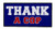 K's Novelties Thank A Cop Blue Decal Bumper Sticker