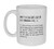 Accountant Definition Funny Coffee or Tea Mug