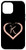 iPhone 12 Pro Max Romantic Initial Letter K Pink Hand Drawn Heart Monogram Case