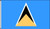 NEOPlex 3' x 5' International Flags of the World's Countries _ St. Lucia