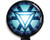 Arc Reactor Iron Man Badge Reel
