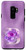 Galaxy S9 Plus  Lilac floral Initial Letter B monogram purple floral Case