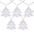 Northlight 10 B O LED Warm White Christmas Tree with Deer Lights _ 3' Clear Wire