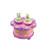 Musicbox Kingdom 43858 100mm Wooden Music Box Dancing Cats Turn To The Melody Entertainer Room Decor