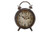Deco 79 Metal Table Clock 9" H, 6" W-52507, 9" x 6"