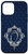 iPhone 12 mini Blue ornamental initial letter O monogram elegant Case