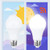 Luxvista E26 Motion Sensor Bulbs_ 7W A19 Automatic Dusk to Dawn Motion Detector Light_ Sensor Bulb 60W Equivalent Soft White 2700K_ 2_Pack for Stairs Storage Room Balcony Basement