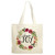 Choose Joy Floral Watercolor Wreath Reusable Shopping Canvas Tote Bag