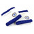Chelsea FC Official Soccer Sweatbands _Set Of 2_ _One Size_ _Blue White_