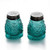 The Pioneer Woman Adeline Teal Pressed Glass Salt and Pepper Shaker Set