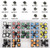 tactile switch 70pcs 14Value 7 Colors Panel PCB Momentary Tactile Tact Push Button Switch 4 Pin DIP and SMD