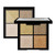 Thatso Eyeshadow Palette_ 4 Colors Matte Shimmer Cosmetic Powder Eyeshadow Makeup Palette_ Professional High Pigmented Long Lasting Waterproof Eye Shadow Pallet _G_