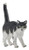 Papo  inch Cat Black White Figure
