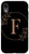 iPhone XR Monogram Initial Letter F Floral Pattern Case
