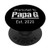 Promoted To Papa G Est. 2020 New Grandpa Gift PopSockets PopGrip  Swappable Grip for Phones  and  Tablets