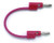Pomona B_12_2 Banana Plug Patch Cord _RED_