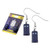 Doctor Who BBC TV Series Dangle TARDIS 3_D Earrings