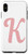 iPhone XS Max Rose Pink Monogram K Initial Capital Letter K Gifts Phone Case