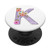 Monogram Unicorn Letter First Name Initial K PopSockets PopGrip  Swappable Grip for Phones  and  Tablets