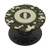 Green Camo Camouflage Initial Letter O Green Camo PopSockets PopGrip  Swappable Grip for Phones  and  Tablets