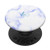 Blue Initial Letter K Heart Minimalist Blue White PopSockets PopGrip  Swappable Grip for Phones  and  Tablets