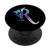 Initial letter R Butterfly Monogram Personalized PopSockets Grip and Stand for Phones and Tablets