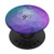 Black Initial Letter G Heart Minimalist Teal Purple Polygon PopSockets PopGrip  Swappable Grip for Phones  and  Tablets