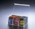 Acrylic Lucite 6 Compartment Tea Bag Box with Hinged Lid