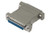SF Cable_ DB25 F F Molded Gender Changer _Coupler_