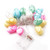 J_ouuo Easter Eggs LED Fairy Lights Cracked Eggshell Light Battery Operated Fairy String Lights for Easter Home Party Decoration