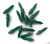 2.5 Volt Replacement Christmas Mini Lights _ 100 Green Light Bulbs _ Green Base