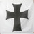 AZ FLAG Teutonic Order Flag 3' x 3' for a Pole _ Saint Mary in Jerusalem Order Flags 90 x 90 cm _ Banner 3x3 ft with Hole
