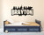 Custom Name Wall Decal _ Famous Game _ Wall Decal for Home Bedroom Nursery Playroom Decoration _R Julio 456_ __Wide 20 inch x10 inch  Height__