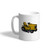 Ceramic Coffee Mug 11 Ounces Riding Lawn Mower B White Tea Cup Trucks Design Only