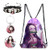 Demon Slayer Drawstring Bag Gift Set  Demon Slayer Kimetsu No Yaiba Gift Set for Anime Fans Include 1 Drawstring Bag 1 Buttons 1 Keychain and 1 Bracelet _Color F_5_