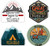 Idyllwild California Souvenir 4_Inch Each Vinyl Decal Sticker 4_Pack