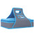 Rectangle Insulated Casserole Dish Carrier _ 16 x 10 x 4 Inches Teal and Grey Thermal Bags for Cold and Hot Food_ Portable Food Warmer for Lunch Box_ Potluck_ and Picnic