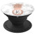 Pineapple Marble Monogram PopSocket Rose Gold With Initial K PopSockets Grip and Stand for Phones and Tablets