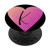 Heart K Letter Pink Purple Pastel Ombre Initial Monogram K PopSockets Grip and Stand for Phones and Tablets