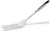 All-Clad T107 Stainless Steel Large Slotted Turner Kitchen Tool, 14.5-Inch, Silver