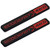 2Pcs ECOBEAST 4WD Badges Emblem 3D Nameplate Door Fender Tailgate Stickers Compatible for 2011_2020 F150 _Black Red_