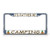 Fastasticdeals I'd Rather Be Camping License Plate Frame Tag Holder Cover