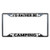 Fastasticdeals I'd Rather Be Camping License Plate Frame Tag Holder Cover