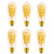Vintage Edison Light Bulbs, Dimmable ST58 60W Incandescent Bulb, Squirrel Cage Filament Antique Light Bulb, 2700K Warm White E26 Brass Base Bulb 6 Pack Upidlighting