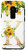 Galaxy S9 Plus  Sunflower Letter K Monogrammed Initial White Case